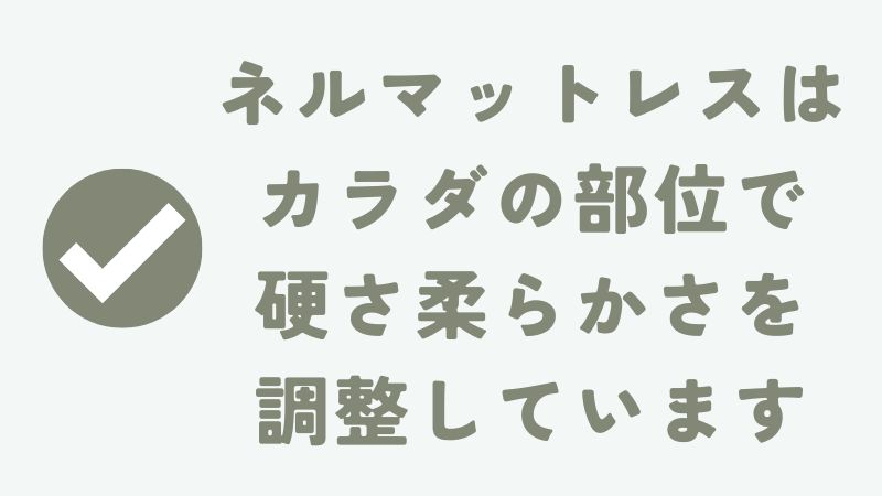 ネルマットレスは腰や肩が痛くなるのか