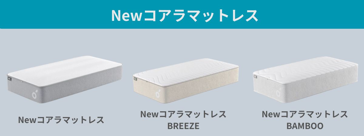 Newコアラマットレスシリーズの向き